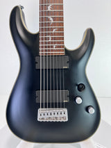 Used Schecter Damien Platinum & 8 String Super Strat W /Hard Case
