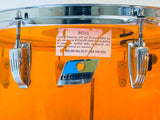 Used Ludwig 5 pc 1970's Vistalite Orange Amber
