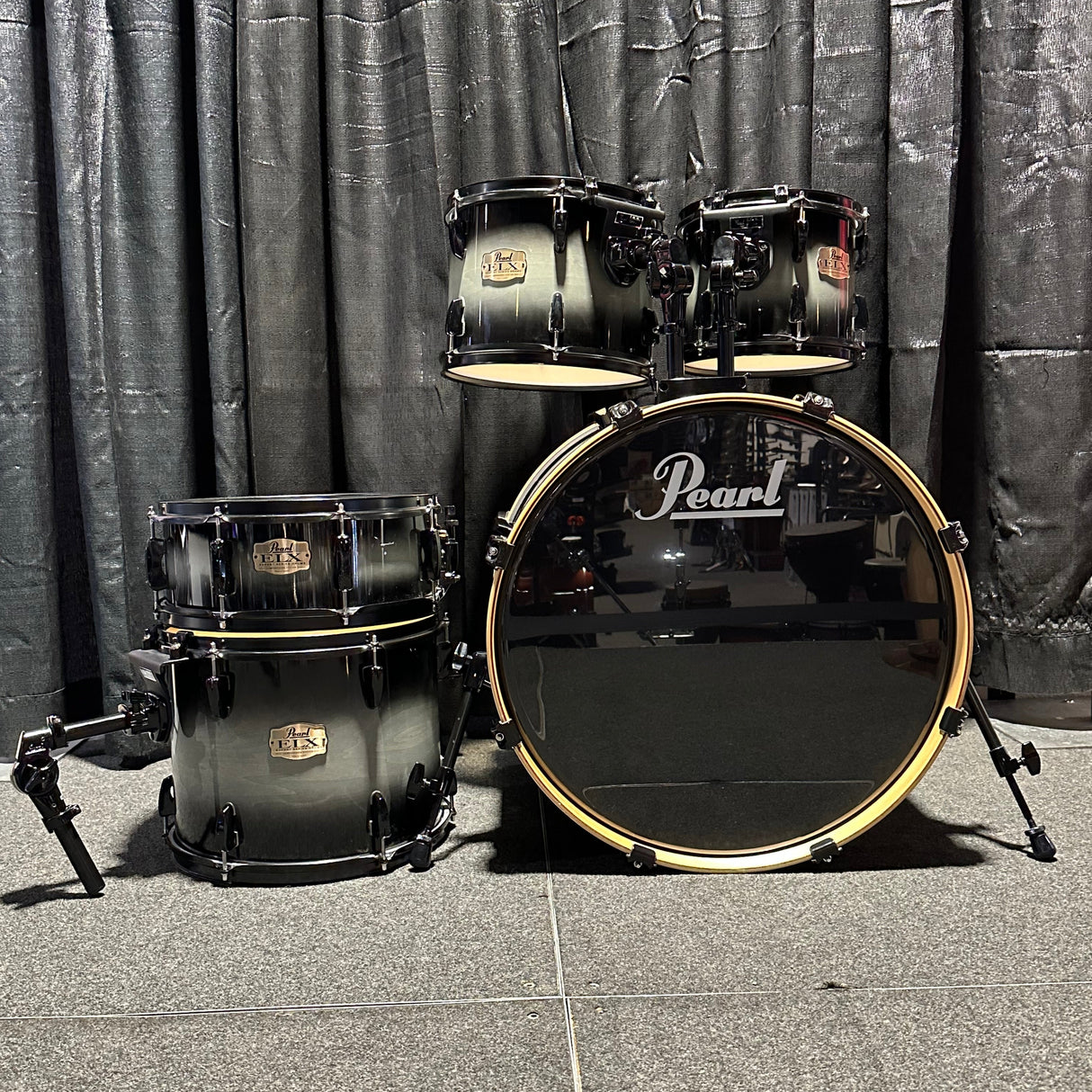 Used Pearl ELX Export 5pc Drum Kit