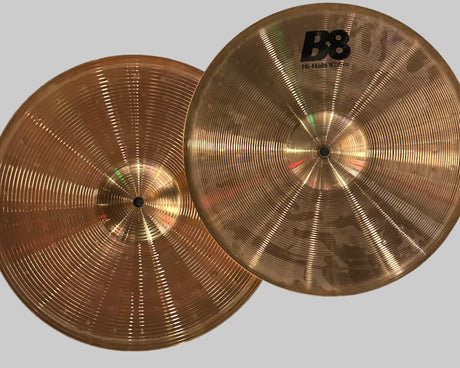 Used Sabian B8 HiHats 14"