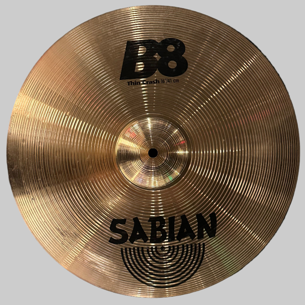 Used Sabian B8 16" Thin Crash