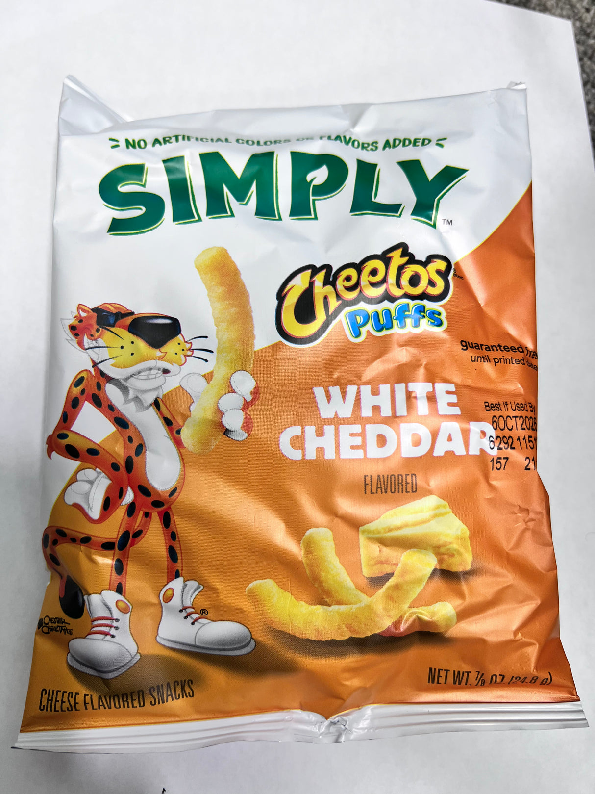 Cheeto Puffs- white cheddar