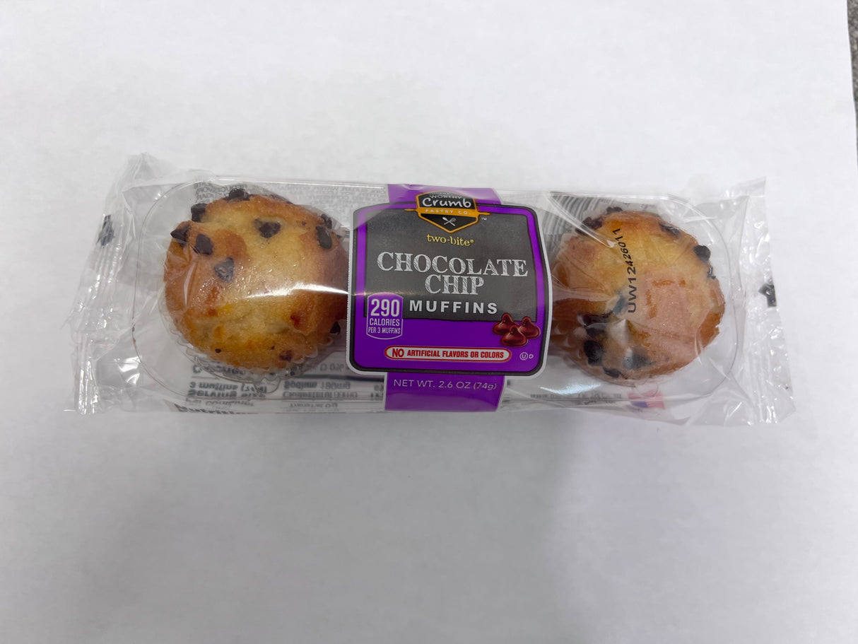 Mini Chocchip Muffin x3