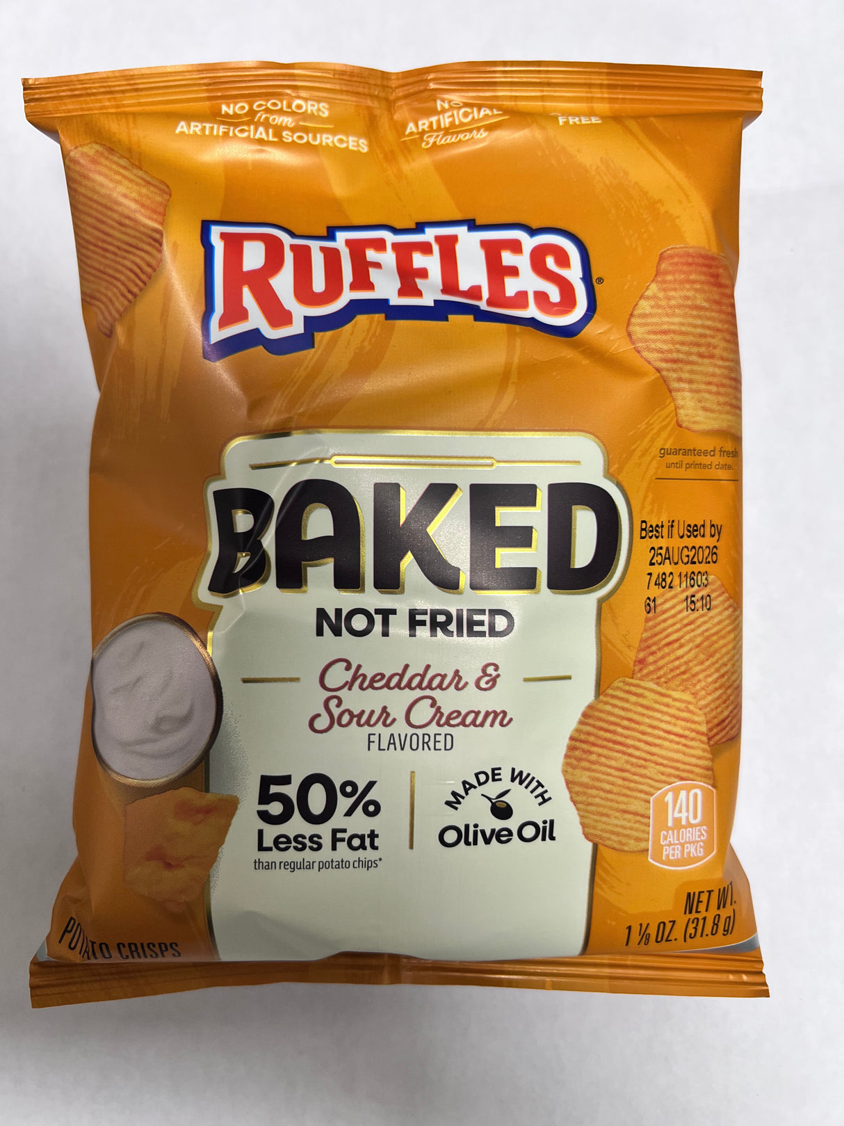 Ruffles Baked Chips- Sour Crm