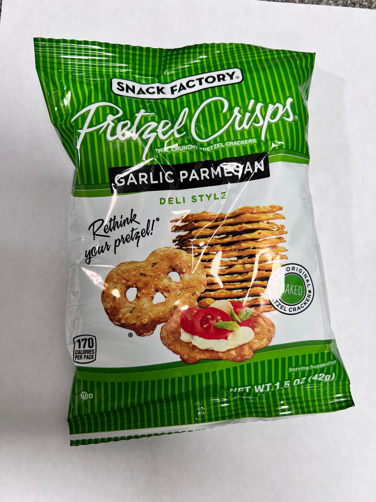 Pretzels- Garlic Parmesan