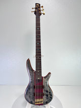 Used Ibanez SR5CMDX Bass Black Ice