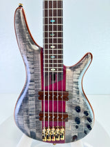Used Ibanez SR5CMDX Bass Black Ice