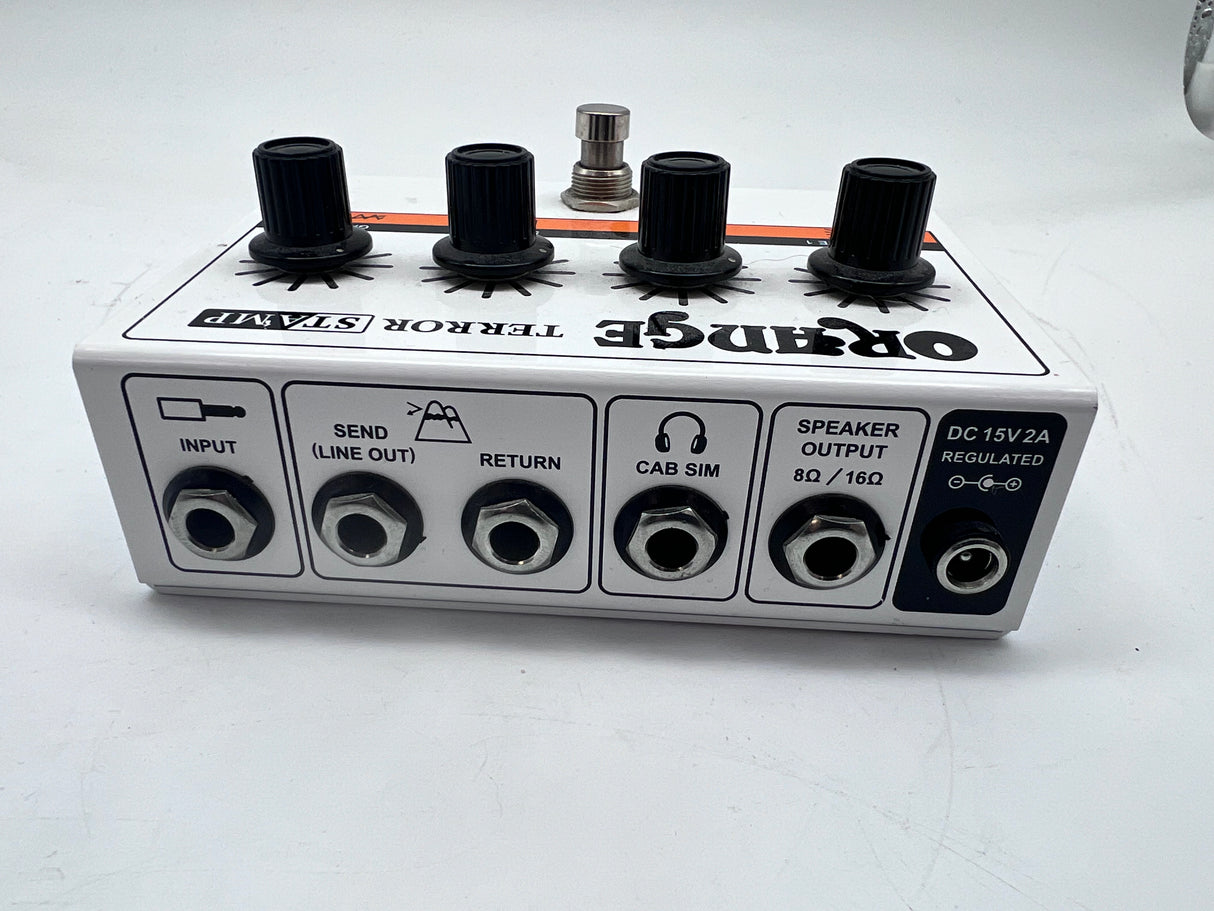 Used Orange Terror Stamp 20 Watt Pedal Amp