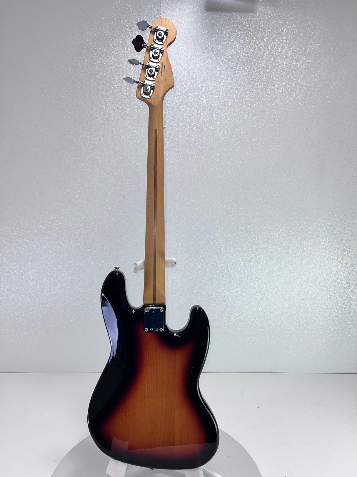 Used Fender 2018 Left-Handed Jazz Bass Standard 3-Tone Sunburst W/ Gig Bag