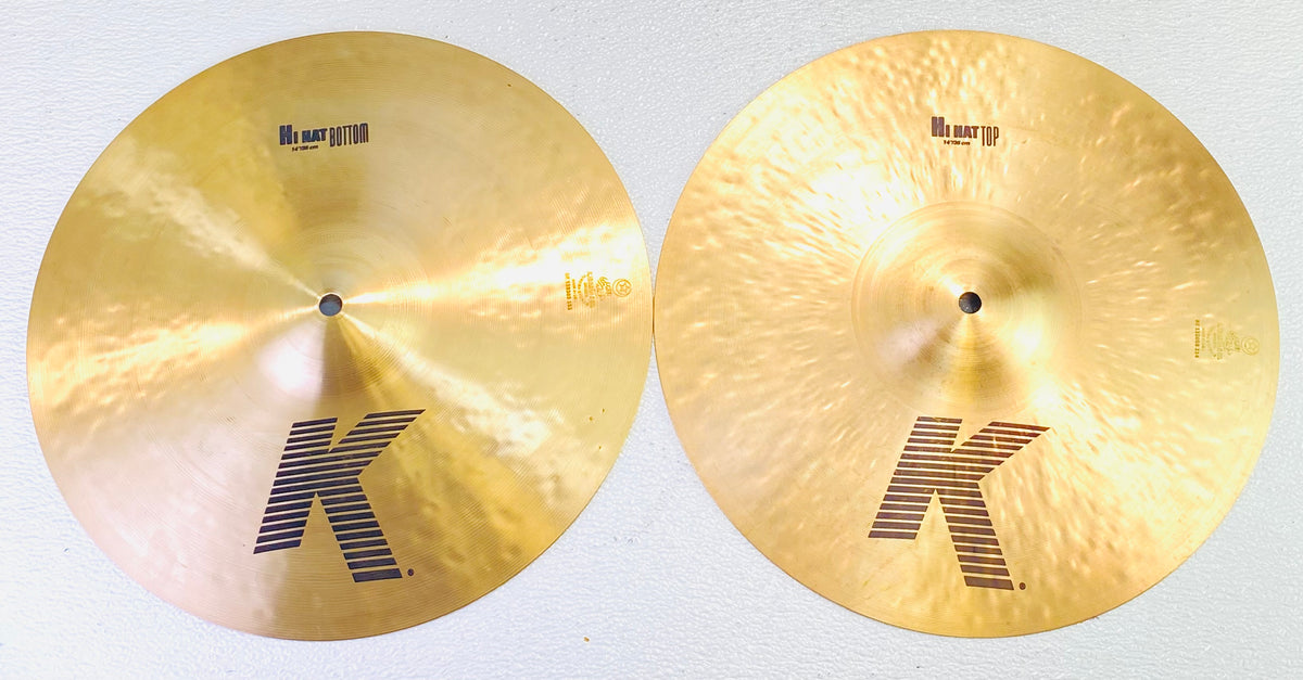 Used Zildjian K-Custom 14" Hi Hats