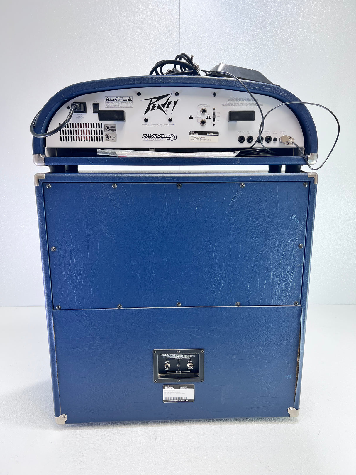 Used Peavey Wiggy 212 Cabinet & Head 100 Watt