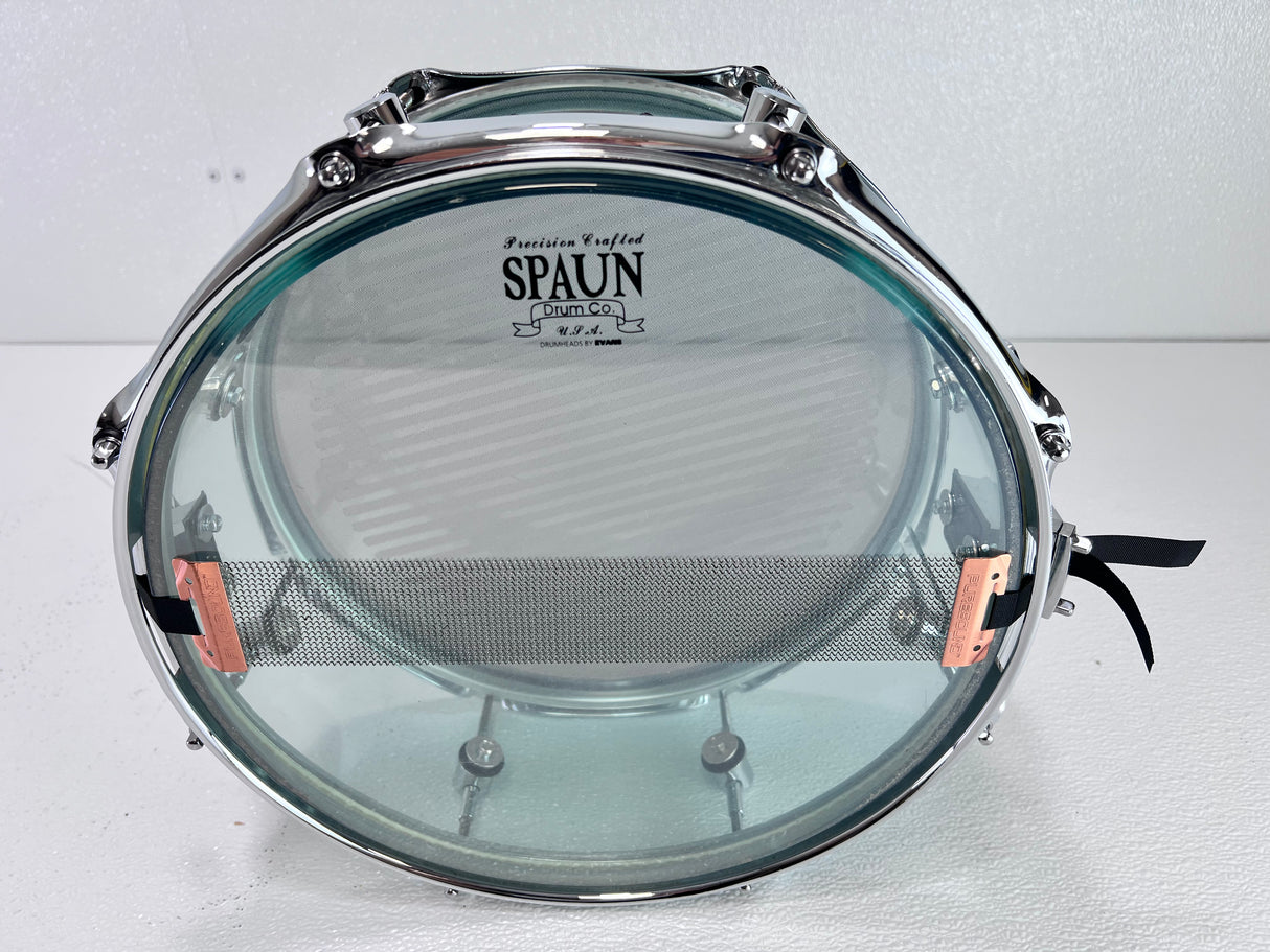 Used Spaun Acrylic "Coke Bottle" Snare (5" x 13")