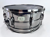 Used TAMA Black Nickel Steel Snare (6" x 14")