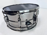 Used TAMA Black Nickel Steel Snare (6" x 14")