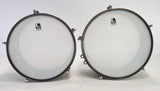 Used Toca Pro Line Hand Hammered Timbales W/Stand & Bag
