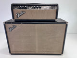 Used Fender April 1965 Bassman 2 Channel 50 Watt Head & Cab Stack W/Original Covers