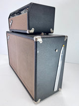 Used Fender April 1965 Bassman 2 Channel 50 Watt Head & Cab Stack W/Original Covers