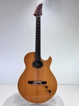 Used Ibanez LE-450 Classical Nylon Acoustic /Electric Thin body 1966 Japan W/ Gig Bag