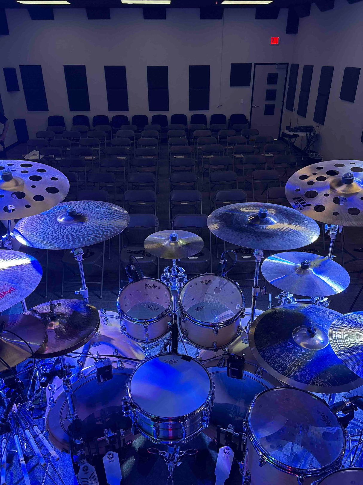 New* Yamaha Tour Custom 6 Piece Shell Pack - Butterscotch Satin (Two 22" Kicks, 10", 12", 14" 16" toms, Snare not included) *PLAYED BY TOMMY ALDRIDGE*