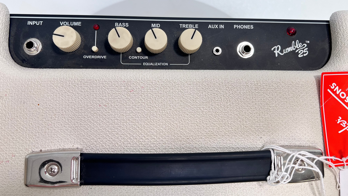 Used Fender Rumble 25 Combo Bass Amp