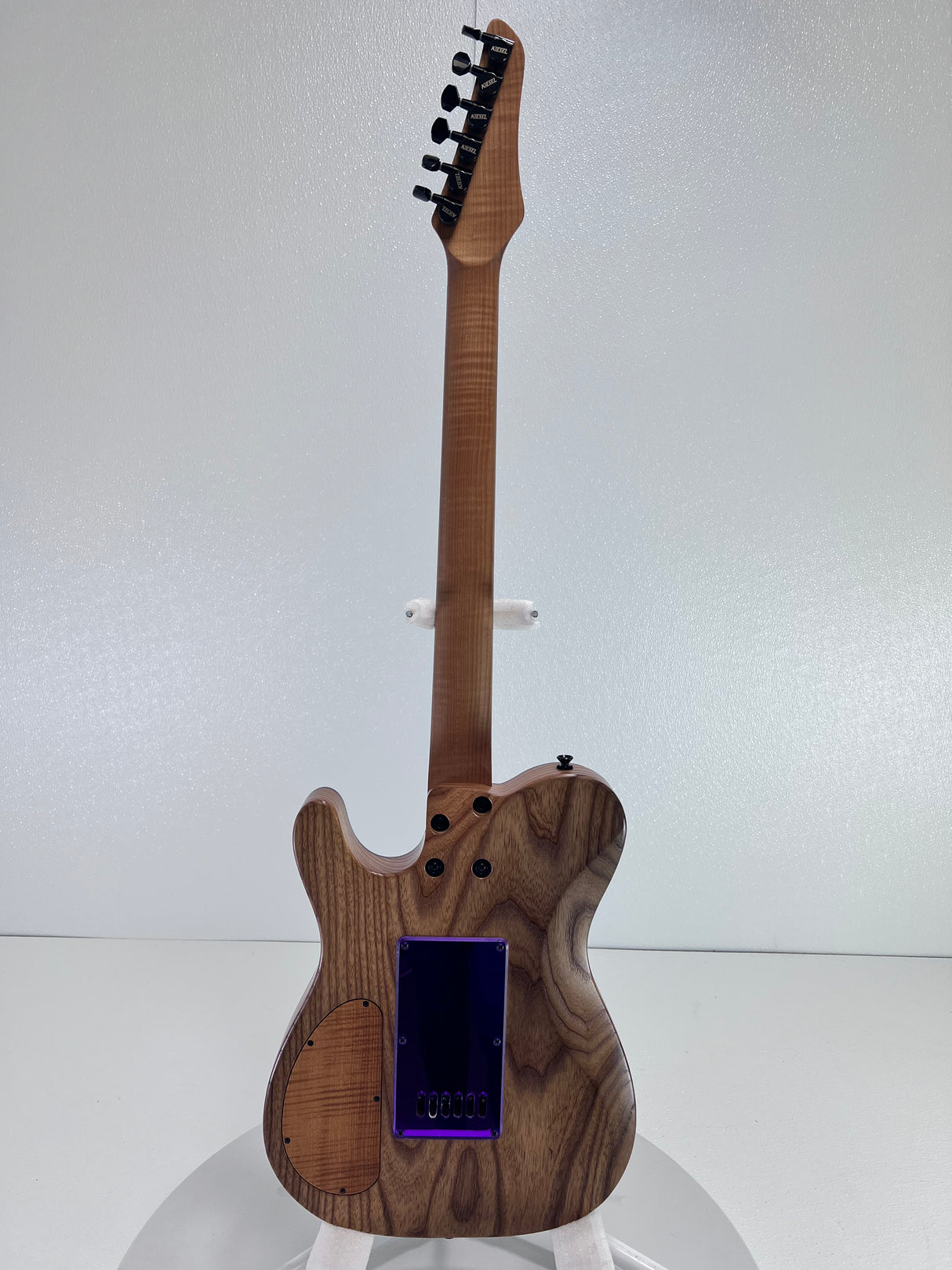 Used Kiesel Solo 6 Purple W/ Electric Bridge , Custom Shop W/ Original Gig Bag