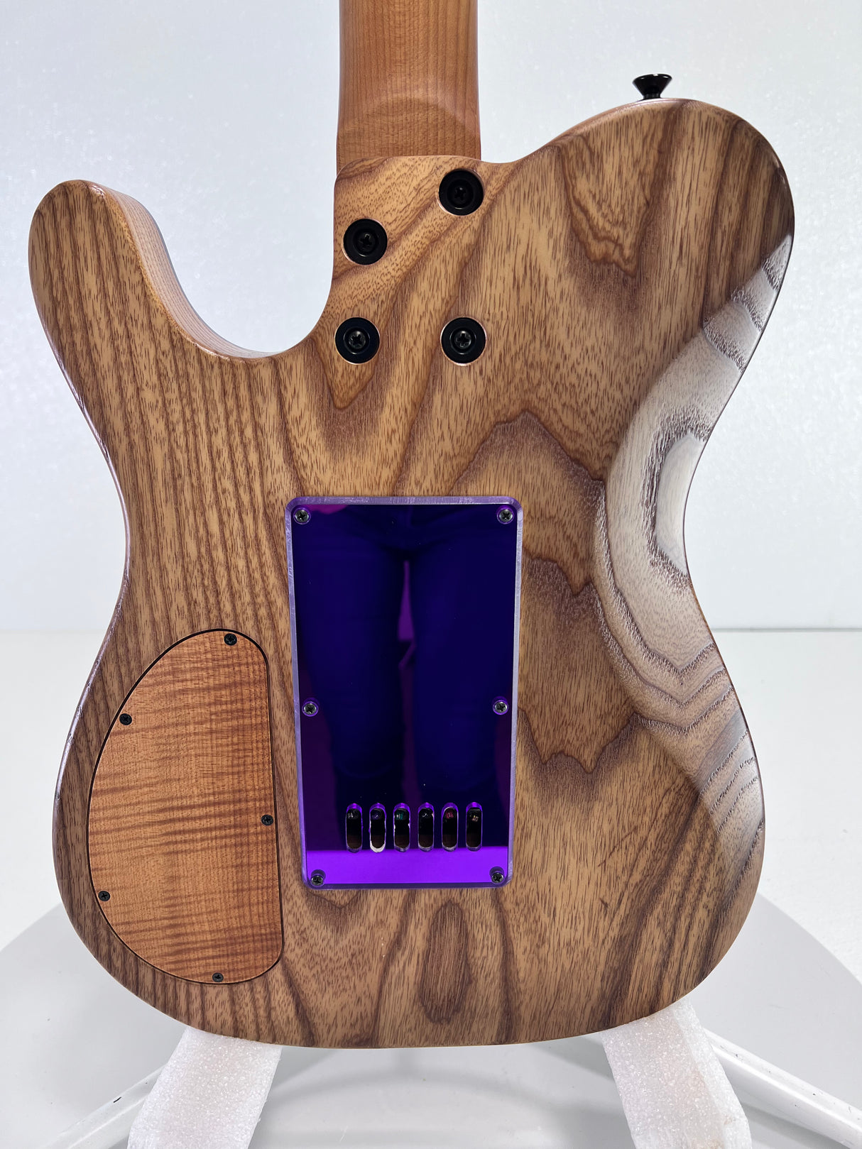 Used Kiesel Solo 6 Purple W/ Electric Bridge , Custom Shop W/ Original Gig Bag