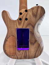 Used Kiesel Solo 6 Purple W/ Electric Bridge , Custom Shop W/ Original Gig Bag