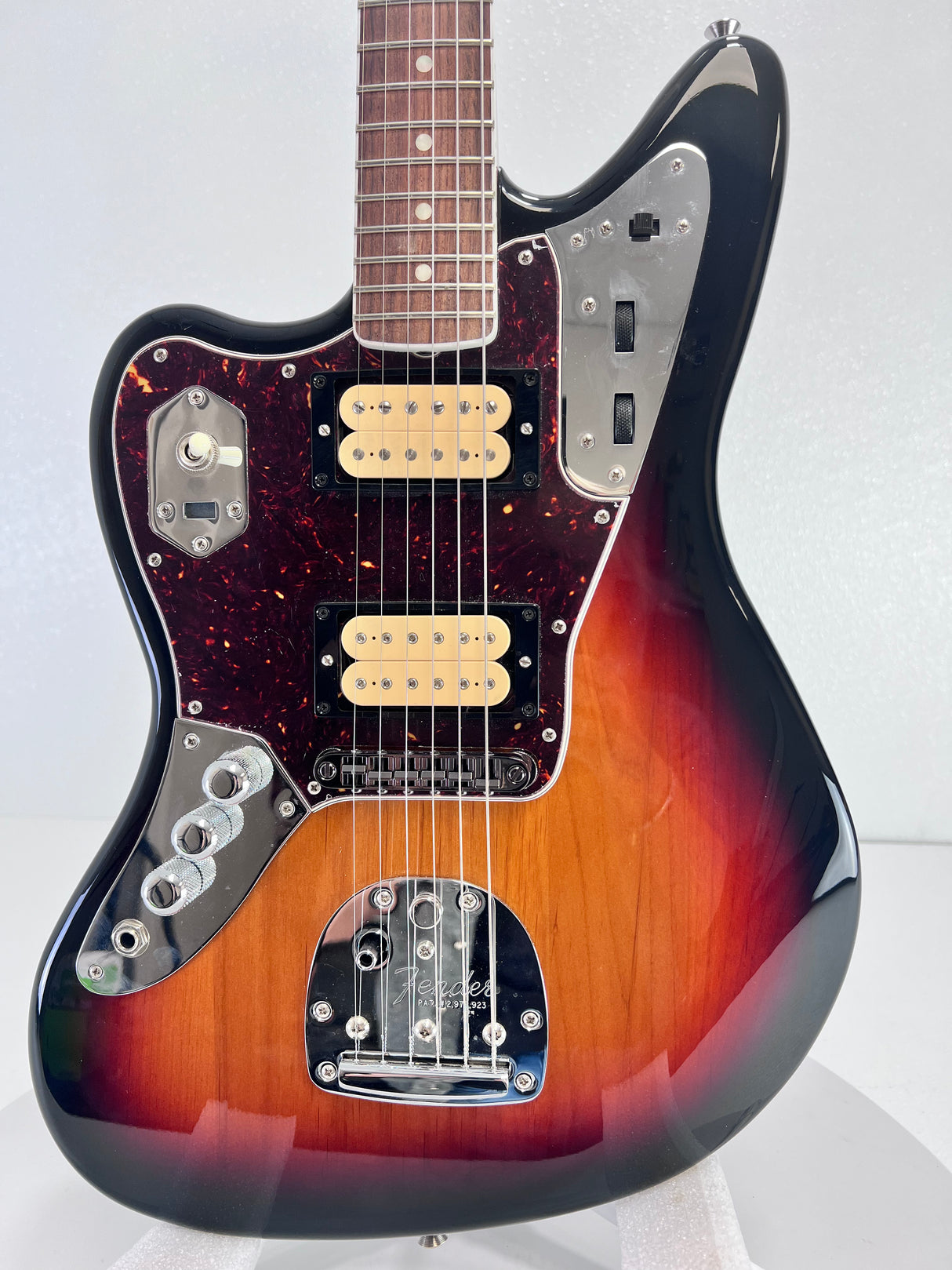 Used Fender Kurt Cobain Left-Handed Jaguar 3TSB W/Hard Case