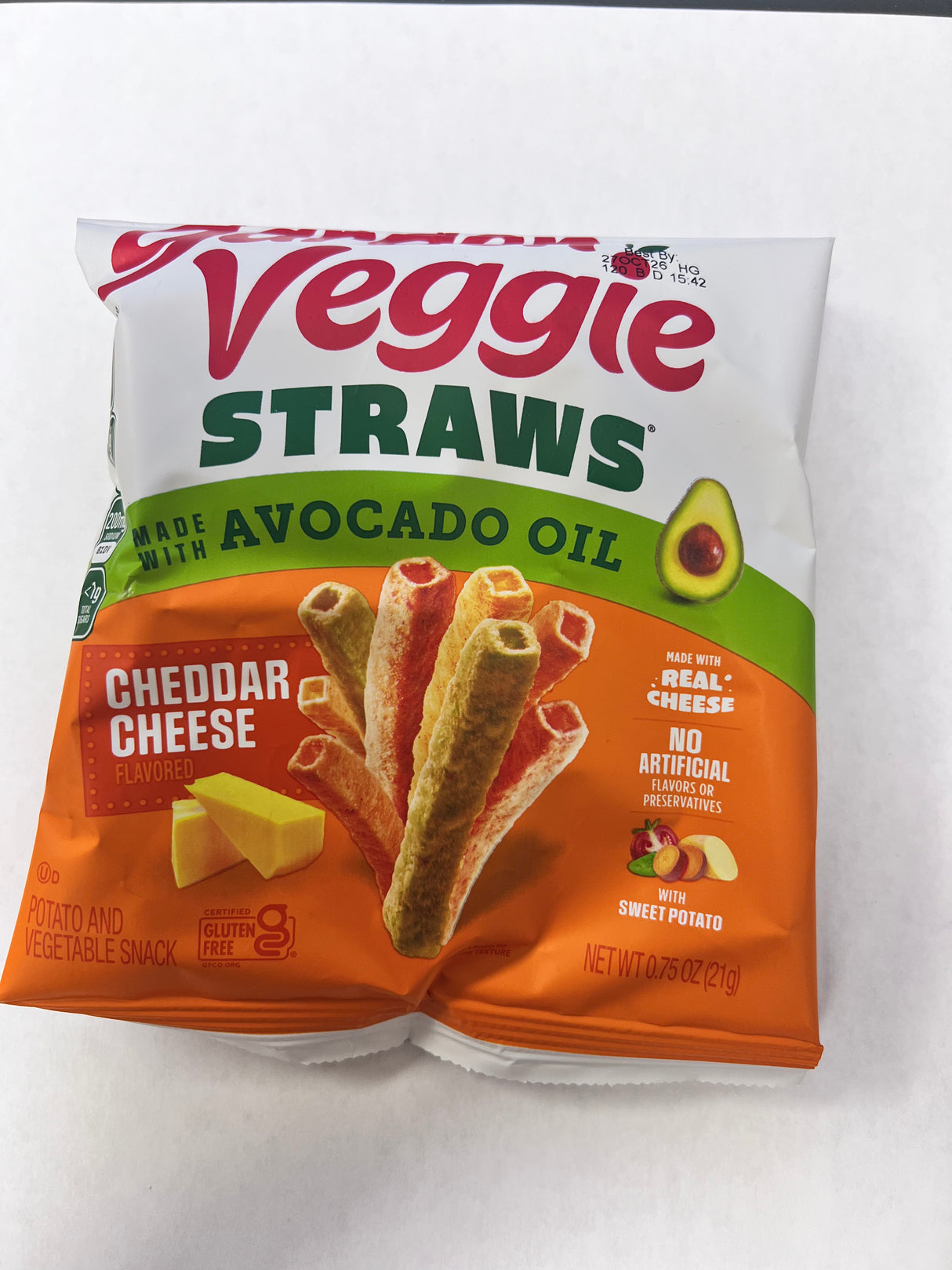Veggie Straws - Cheddar Cheese