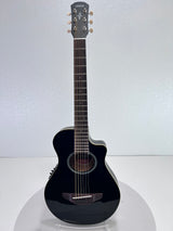 Used Yamaha APXTZ 3/4 Scale Acoustic Guitar Black