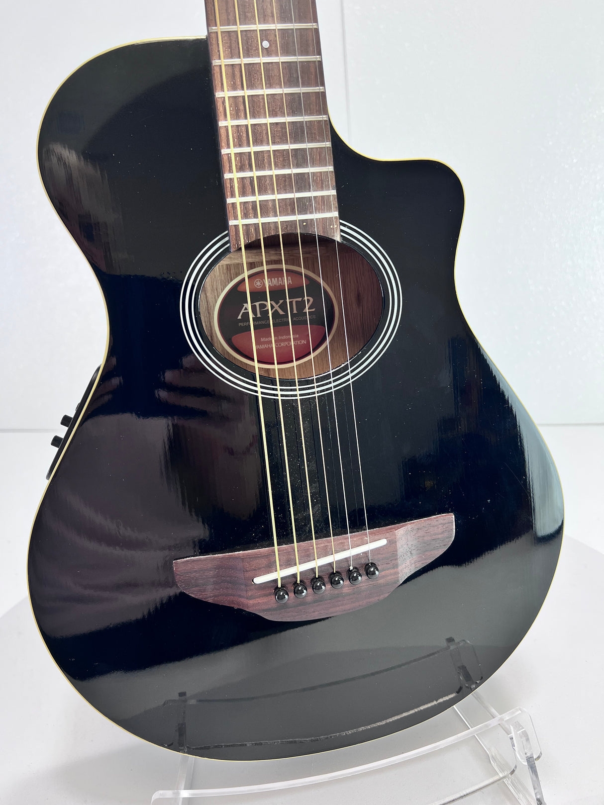 Used Yamaha APXTZ 3/4 Scale Acoustic Guitar Black