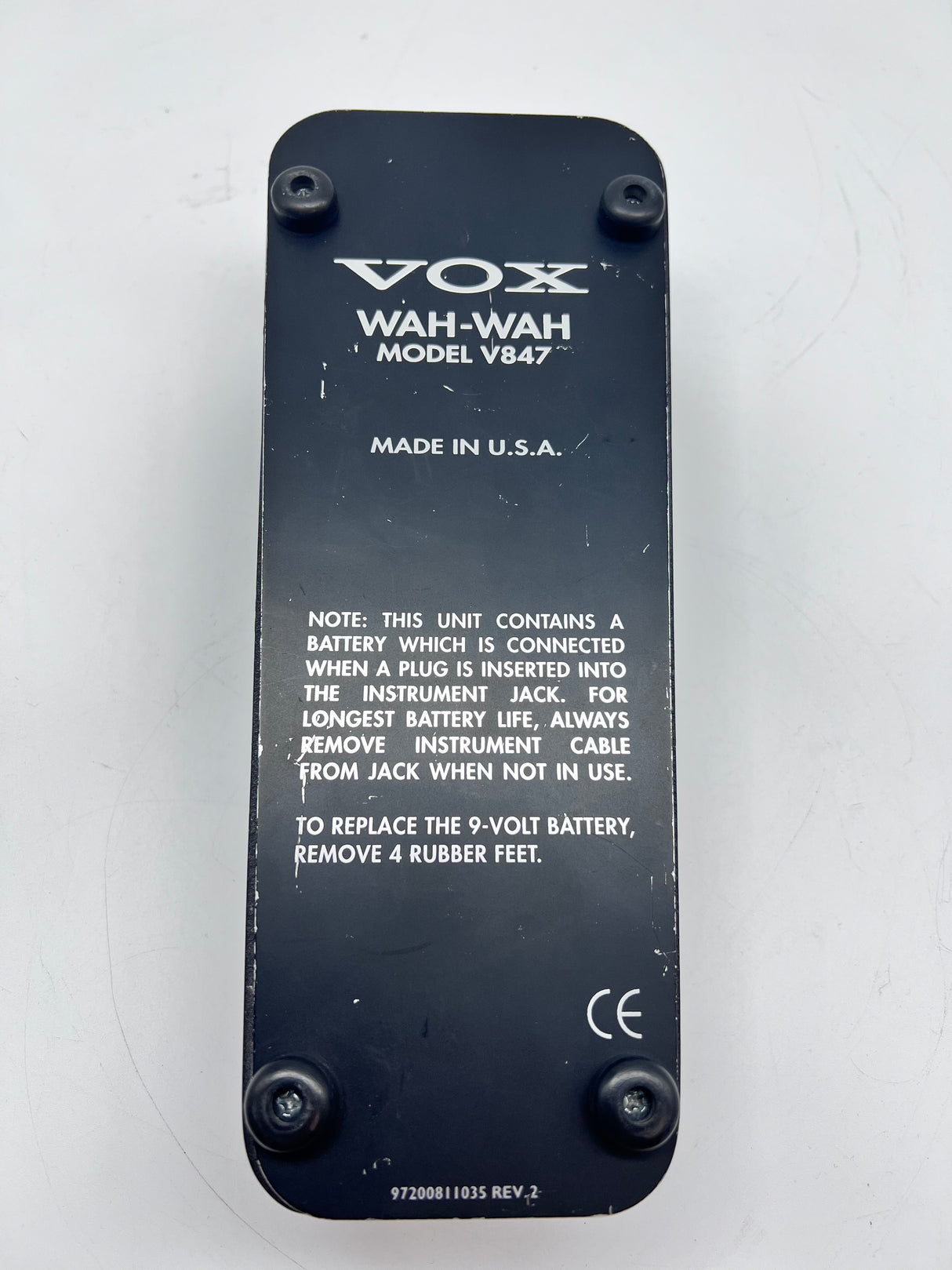 Used Vox V847A Wah Wah