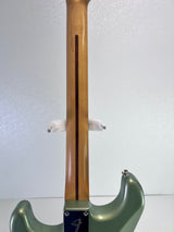 Used Fender Stratocaster W/Hard Case -Green