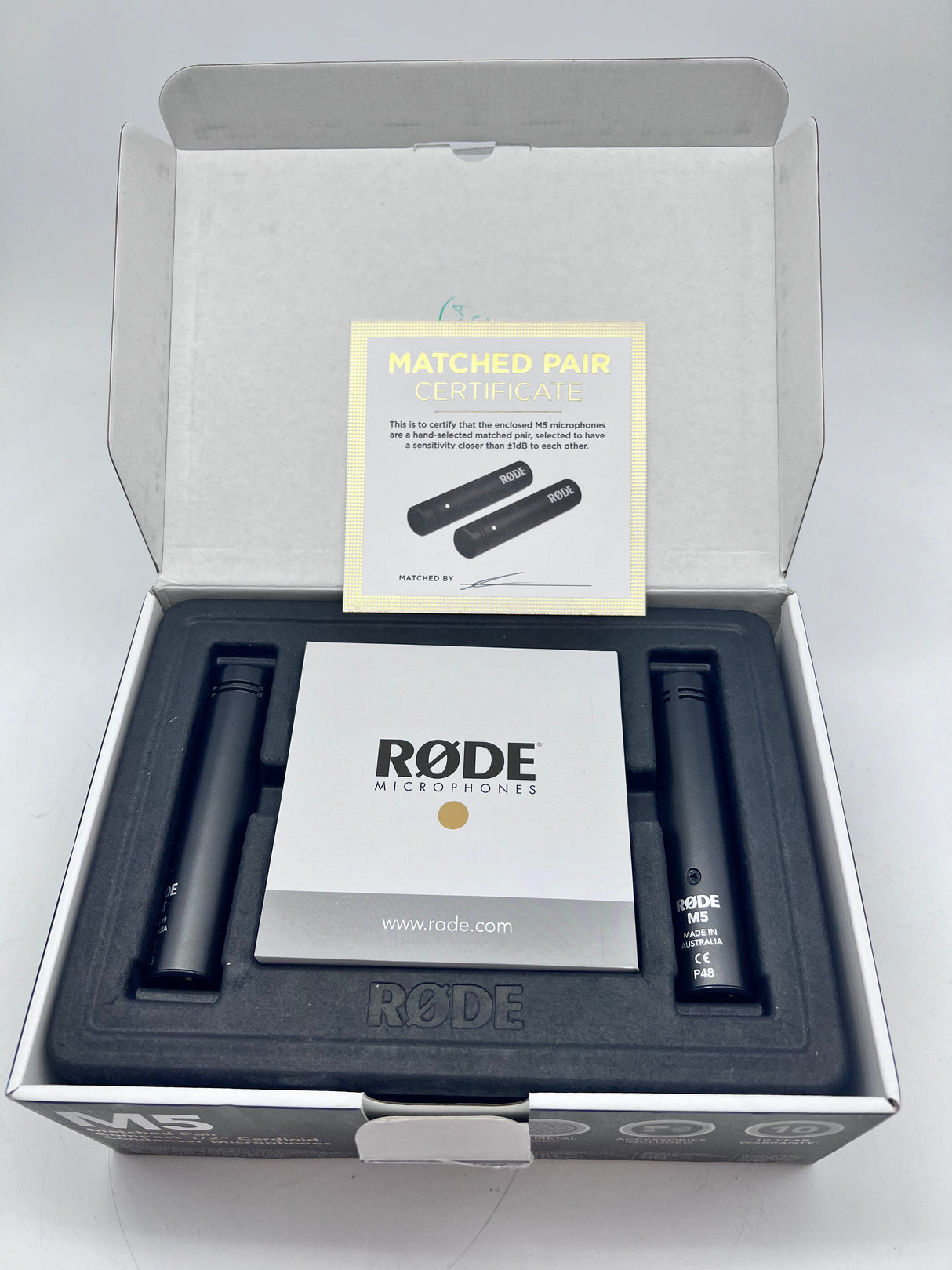 Used Rode M5 Condenser Microphones