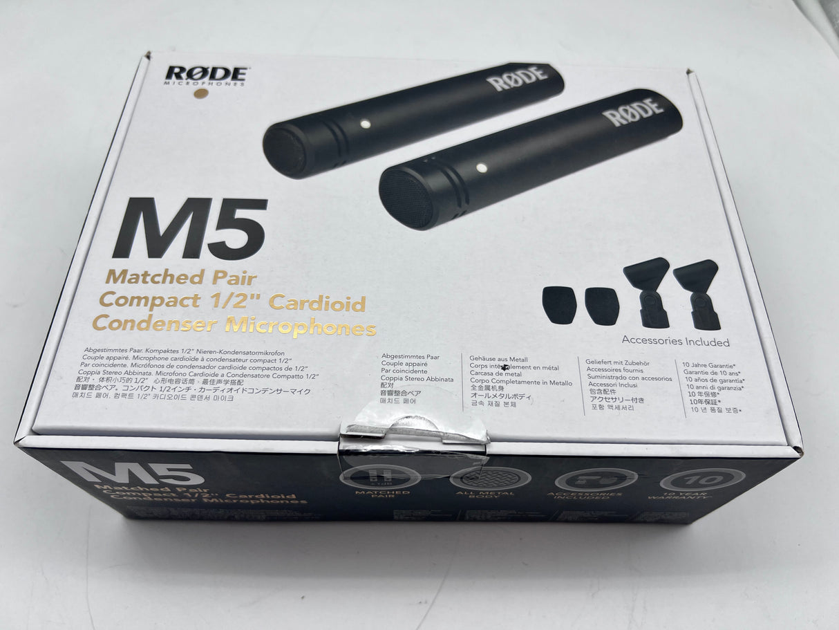 Used Rode M5 Condenser Microphones