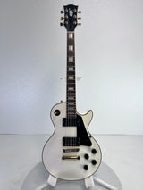 Used GTX36 Les Paul Alpine White W/Dimarzio & Gibson Pickups Case Included
