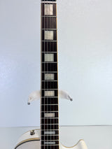 Used GTX36 Les Paul Alpine White W/Dimarzio & Gibson Pickups Case Included