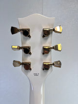 Used GTX36 Les Paul Alpine White W/Dimarzio & Gibson Pickups Case Included