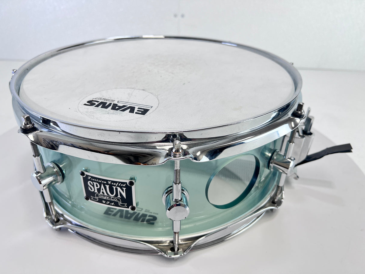 Used Spaun Acrylic "Coke Bottle" Snare 5.5" x 13"