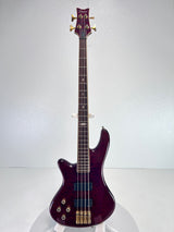 Used Schecter Elite 4 Left- Handed Red