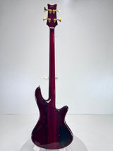 Used Schecter Elite 4 Left- Handed Red