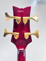Used Schecter Elite 4 Left- Handed Red