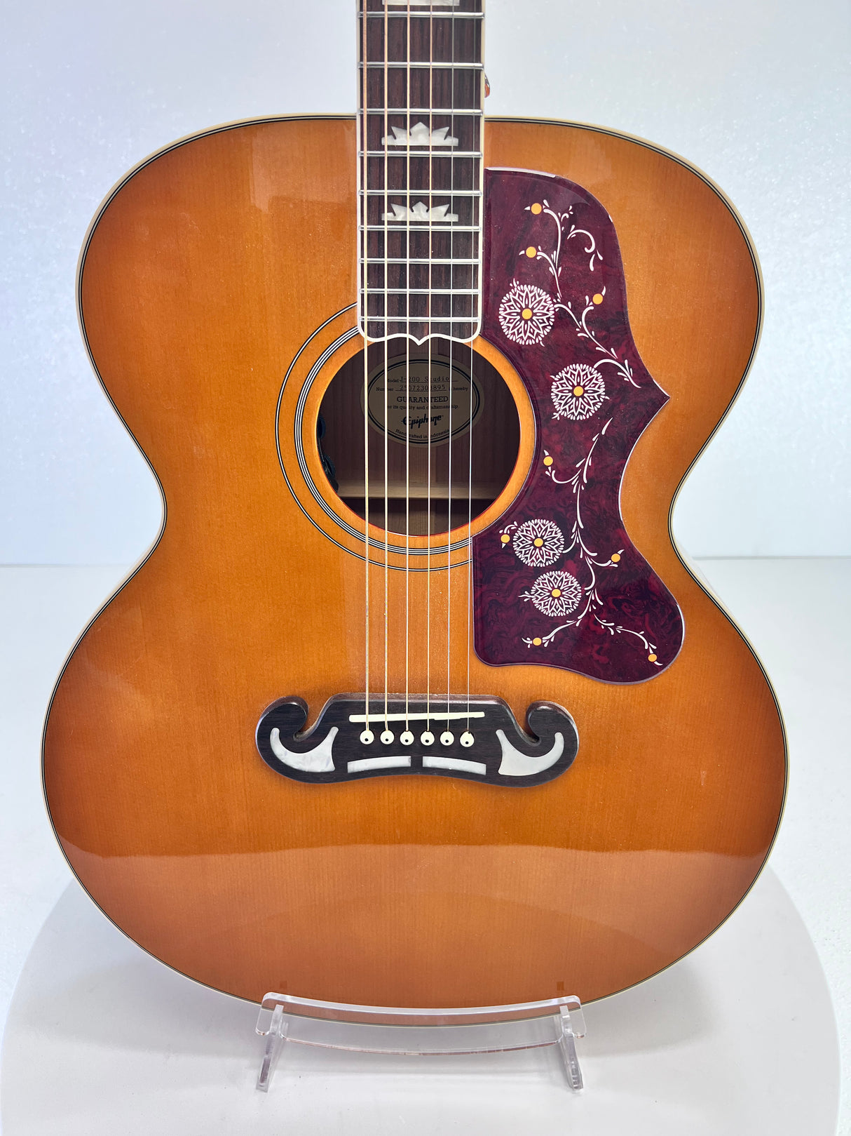 Used Epiphone J-200 Acoustic Natural