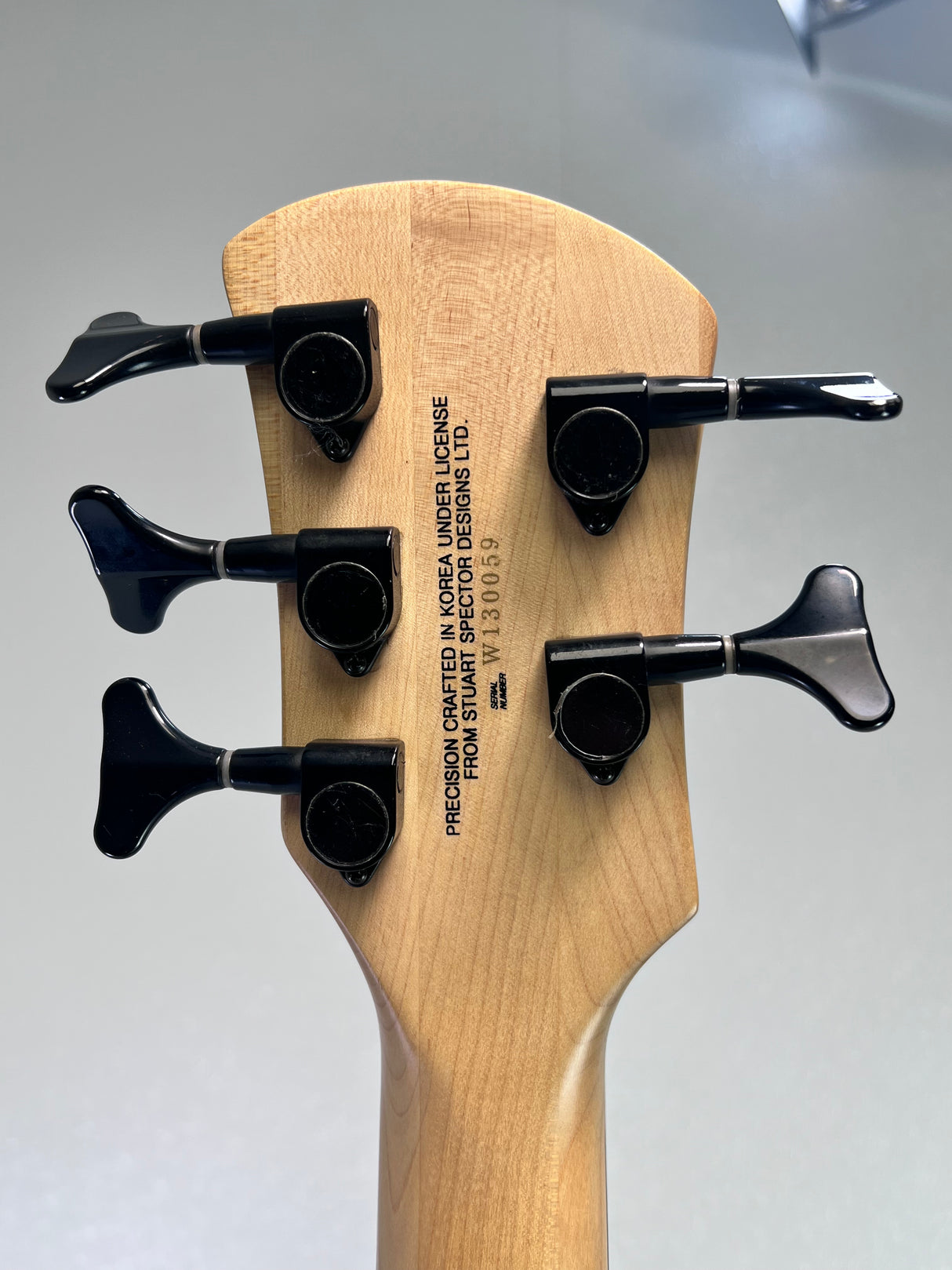 Used Spector Left Handed 5-String Bass NS-5 Icon