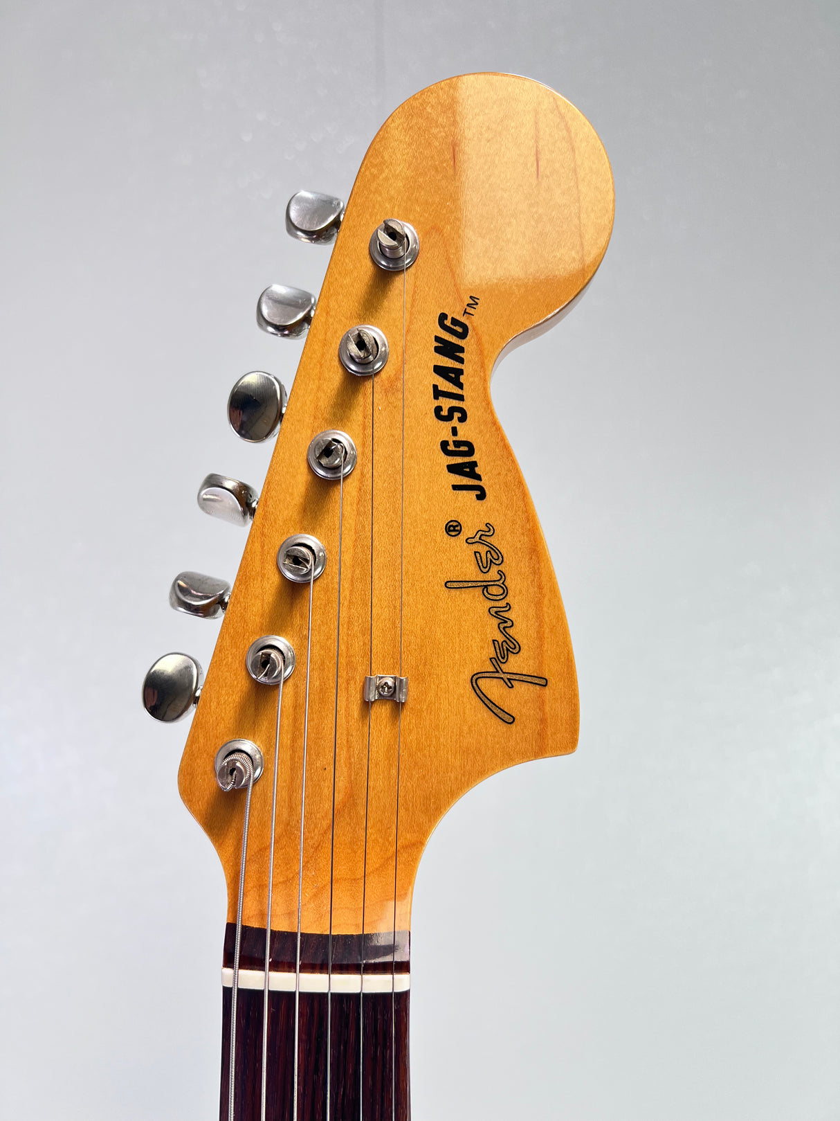 Used Fender 1997 Jag-Stang Fiesta Red MIJ- W/ Gig Bag