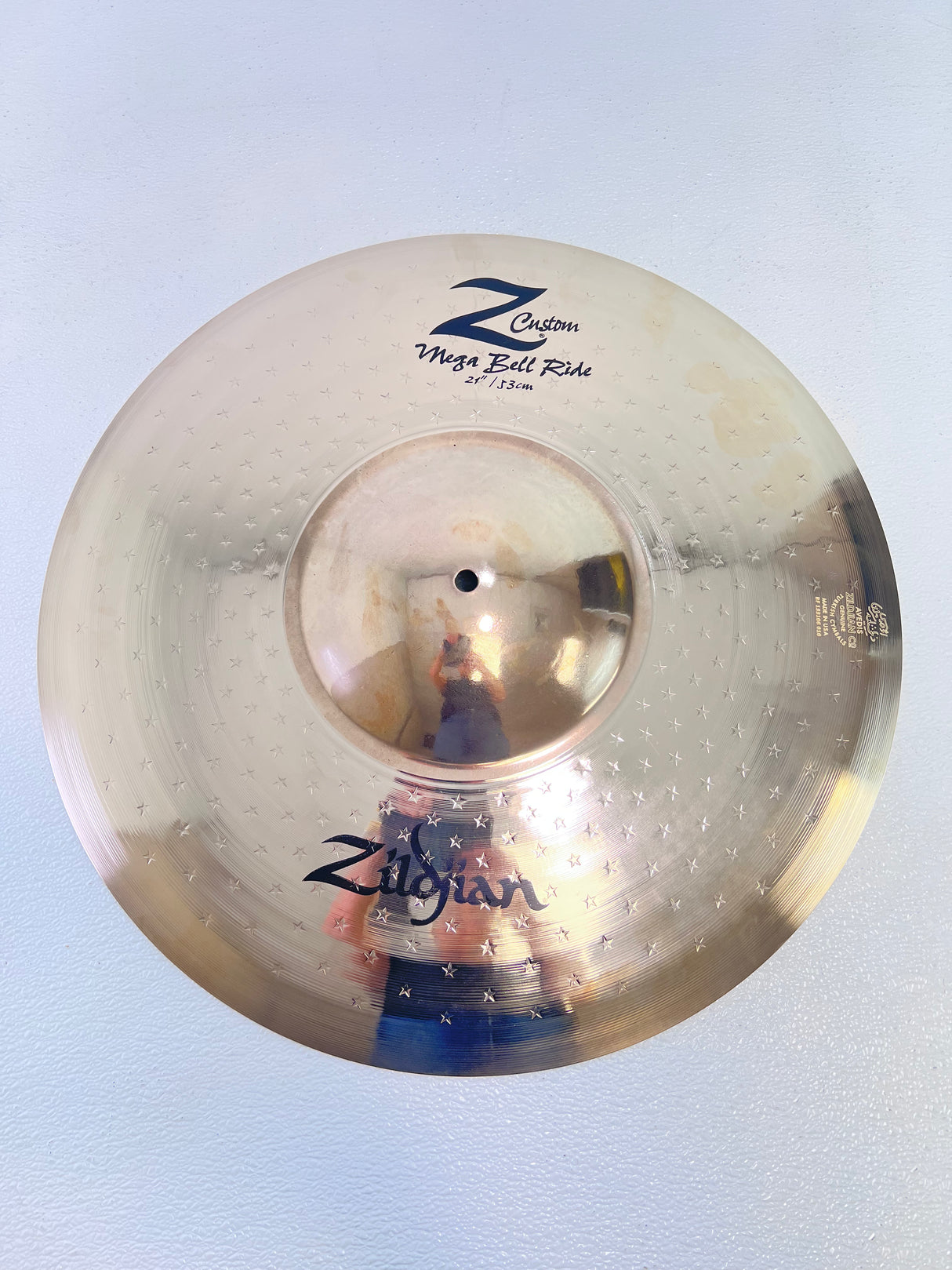 Used Zildjian Z Custom Mega Bell Ride 21"