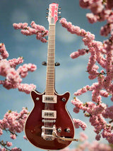Used Gretsch G5232T Electromatic Double Jet FT - Dark Cherry Metallic
