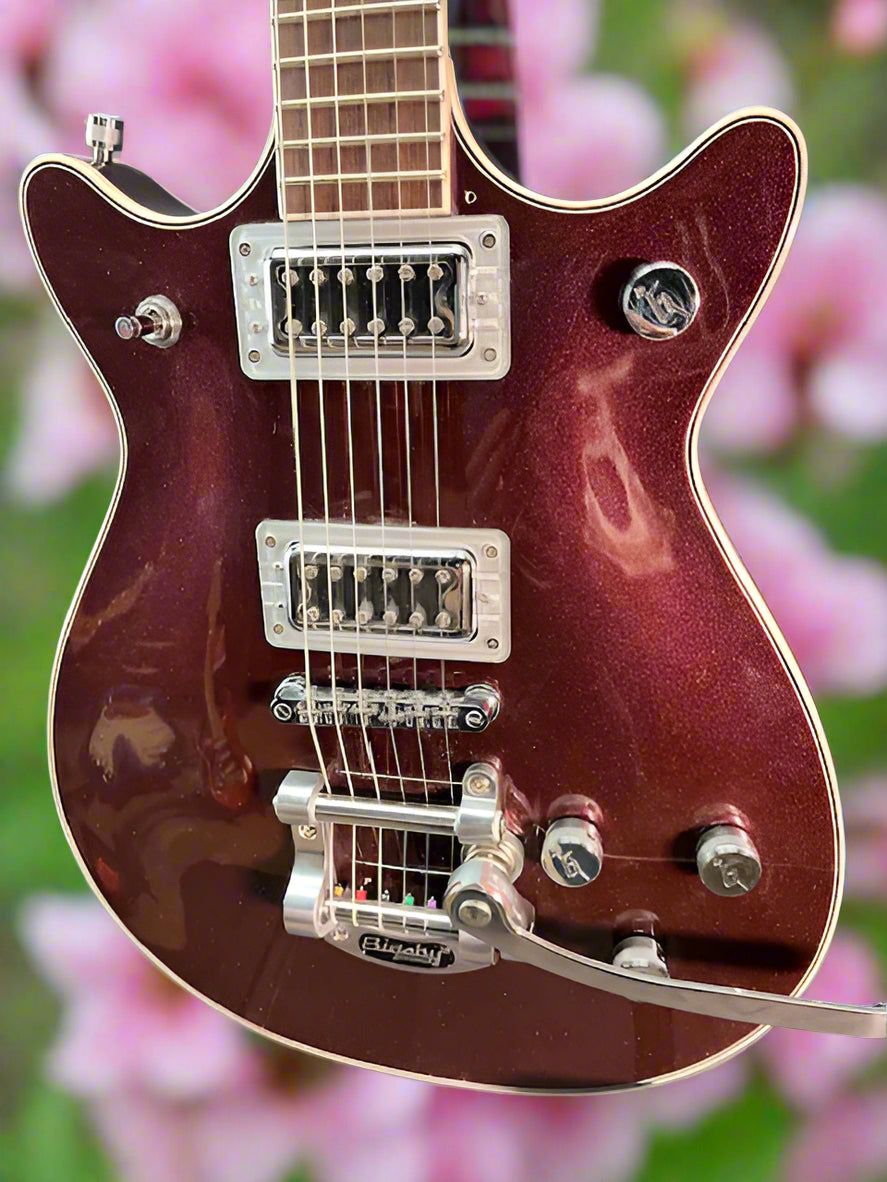 Used Gretsch G5232T Electromatic Double Jet FT - Dark Cherry Metallic