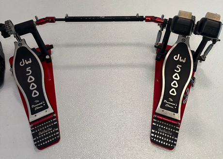Used DW 5000 Double Drum Pedal