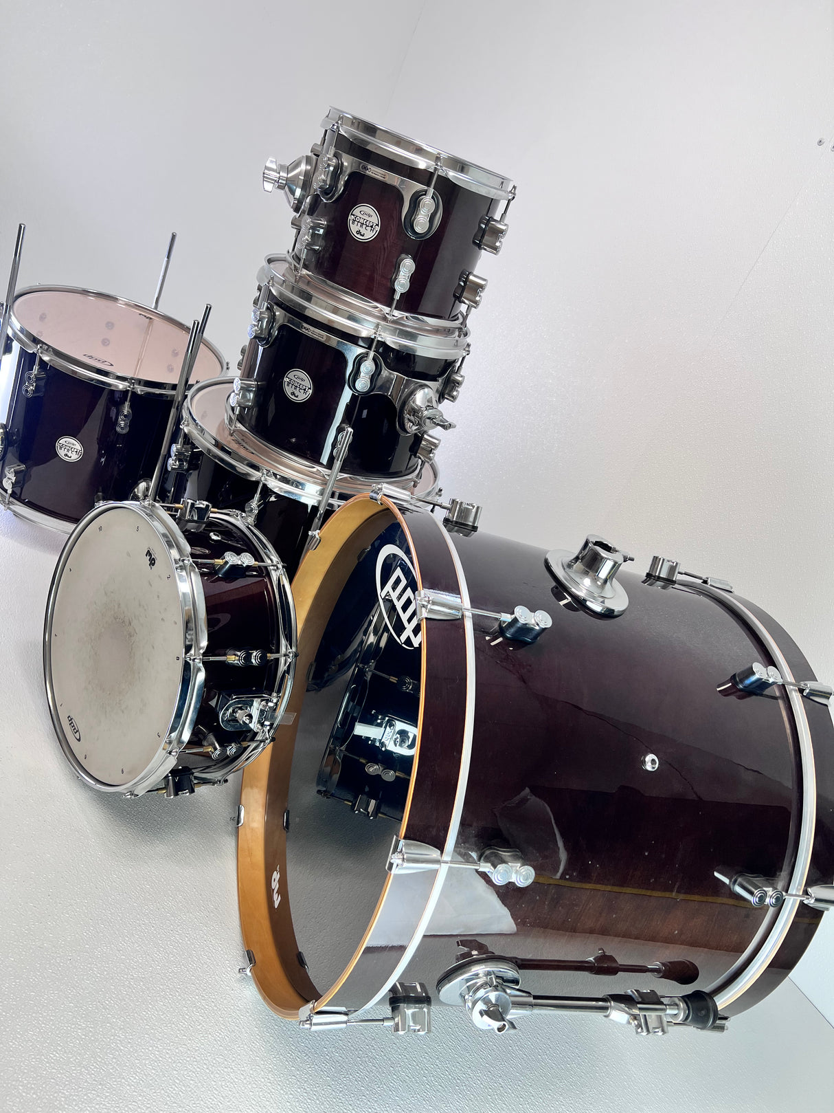 Used PDP Concept Birch 6pc Kit- 10,12,14,16,22 & 24"